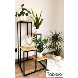 Nowoczesny,kwietnik,stojak loft industrialny